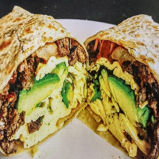 Steak & Avocado Burrito "very popular".