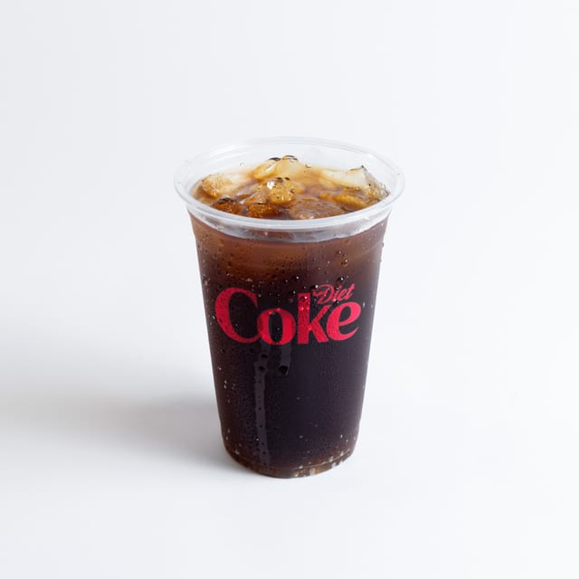 24 oz Diet Coke.