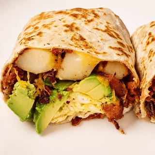 Bacon & Avocado Burrito